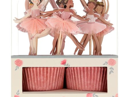 Meri Meri Ballerina Cupcake Kit Hot on Sale