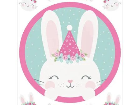 Baby Bunny Edible Cake Image with FREE Edible Icons Online now