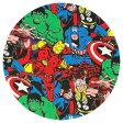 Avengers Collage Edible Cake Image For Cheap