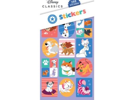 Disney Cats & Dogs Sticker Book WEB6091 Fashion