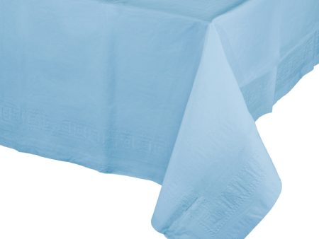 Baby Blue Paper Tablecover Online now