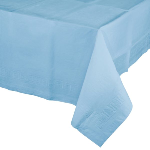 Baby Blue Paper Tablecover Online now