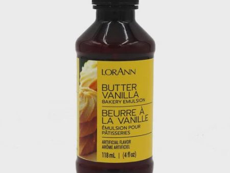 Lorann Bakery Emulsion 118ml - Butter Vanilla Sale