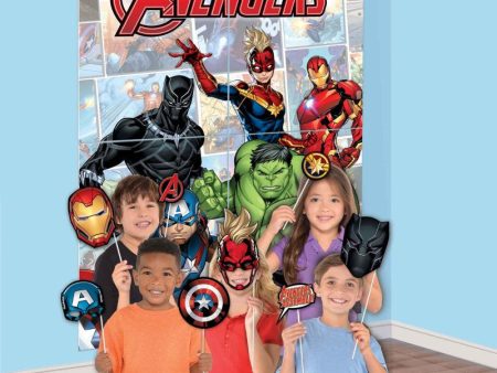 Marvel Avengers Powers Unite Scene Setter and Photo Props Discount