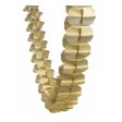 Five Star Metallic Gold Honeycomb Garland - 4 Metres Hot on Sale