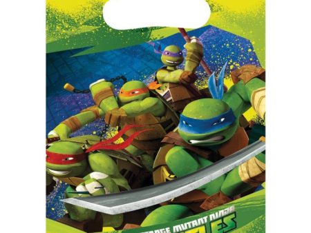 Teenage Mutant Ninja Turtles Loot Bags - 8 Pkt Discount