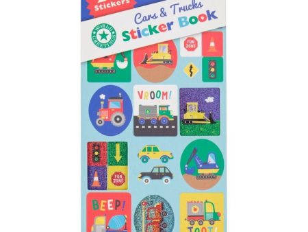 Cars & Trucks Sticker Book WEB5778 For Sale