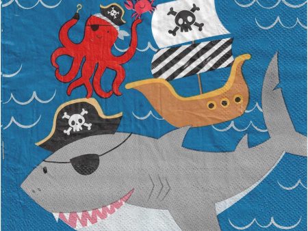 Ships Ahoy Napkins - Lunch 16 Pkt Online Sale