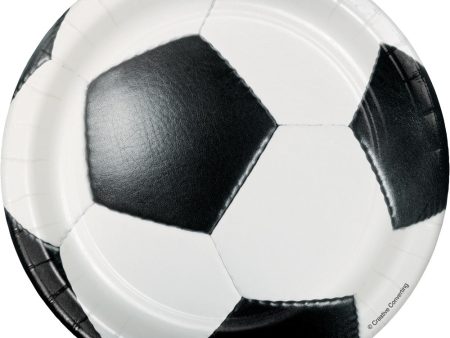 Soccer Plates - Lunch 8 Pkt Sale