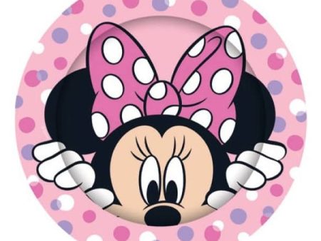 Minnie Mouse Plates - Dinner 8 Pkt Sale