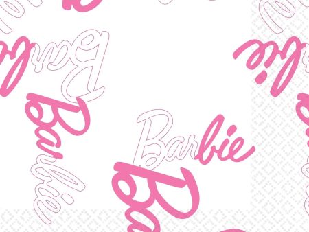 Barbie Napkins -  Lunch 16 Pkt For Cheap