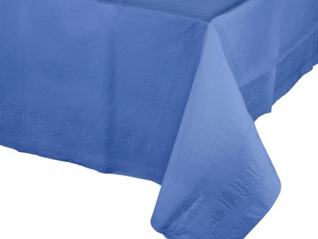 Dark Blue Paper Tablecover For Sale