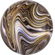 Black Marblez Orbz Foil Balloon Discount