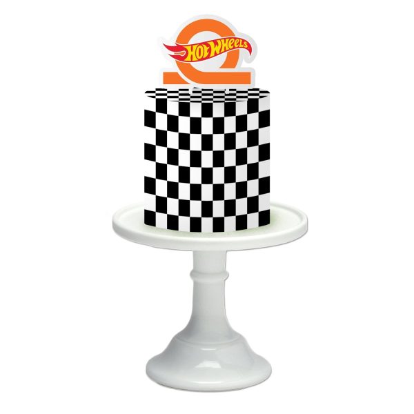 Checkered Edible Cake Wrap Online Hot Sale