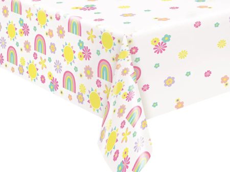 Pastel Rainbow Tablecover Hot on Sale