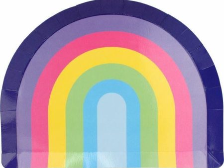 Rainbow Shaped Plates - Dinner on Sale