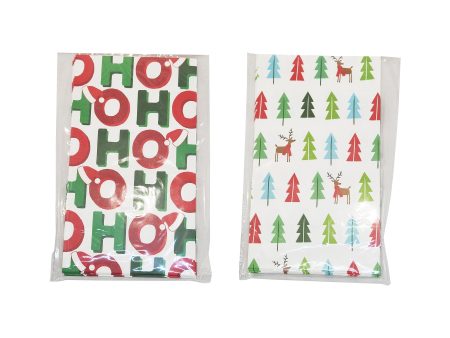 Christmas Paper Treat Bags - 6 Pkt on Sale