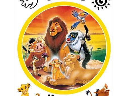 The Lion King Group Edible Cake Image with FREE Edible Icons Online Hot Sale