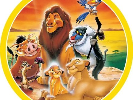 The Lion King Group Edible Cake Image Online Sale