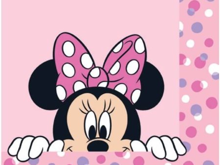 Minnie Mouse Napkins - Lunch 20 Pkt on Sale