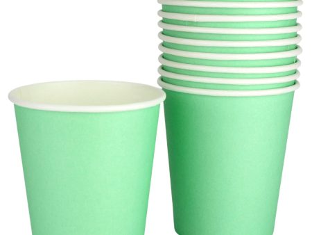 Neon Mint Cups - 12 Pkt Online Hot Sale