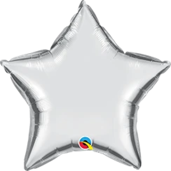 Silver Star Mini Foil Balloon For Cheap