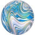 Blue Marblez Orbz Foil Balloon Supply