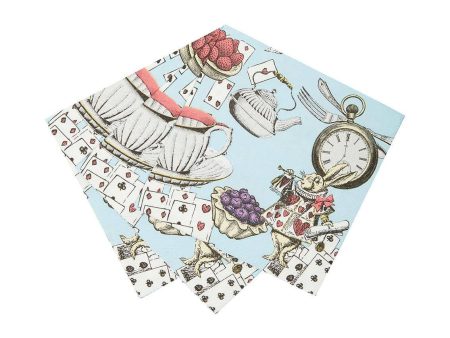 Truly Alice Blue Napkins - Beverage 20 Pkt Hot on Sale