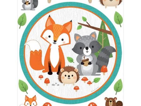 Wild One Woodland Edible Cake Image with FREE Edible Icons Sale