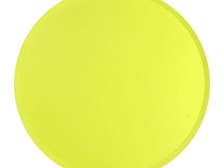 Neon Chartreuse Plates - Lunch 12 Pkt Online Hot Sale