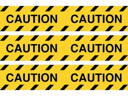 Construction Caution Tape Cake Strip Edible Images Cheap