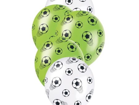 Soccer Balloons - 5 Pkt on Sale