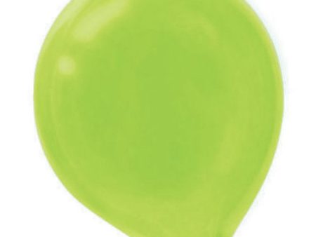 Kiwi Green Balloons - 72 Pkt Fashion