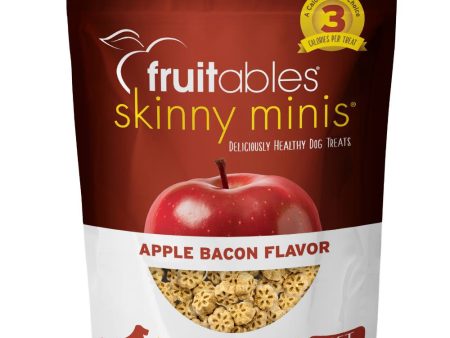 $4 OFF: Fruitables Skinny Minis Apple Bacon Chewy Dog Treats 5oz Cheap